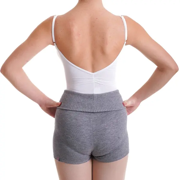 Capezio Knit Foldover Boyshort CK10950W, pantaloni scurți tricotați