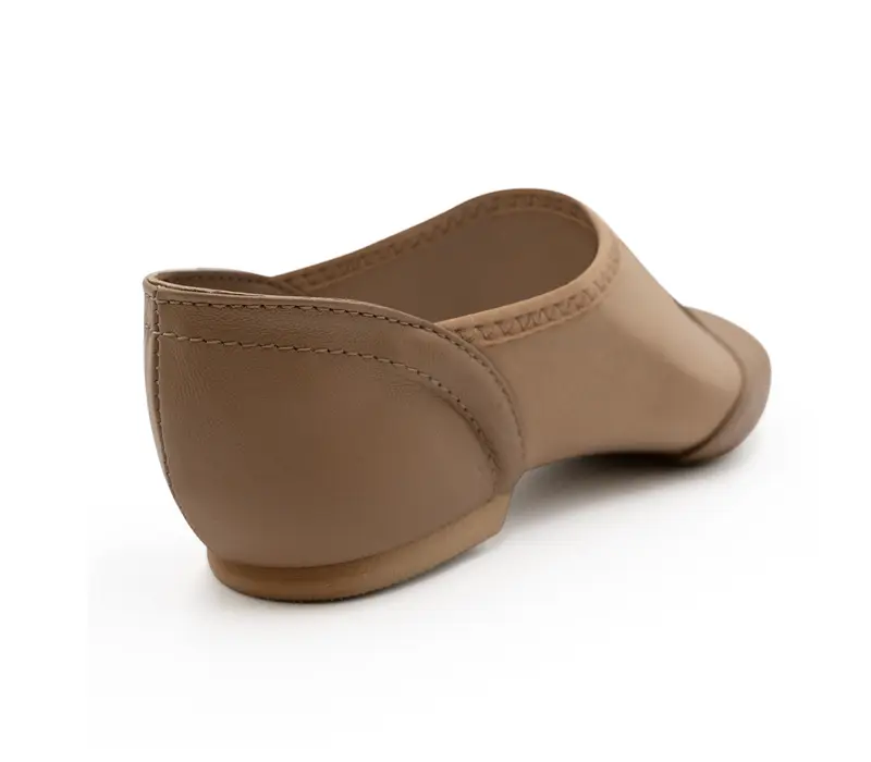 Capezio Glove jazz shoe, pantofi de jazz ergonomici pentru femei - Maro caramel Capezio