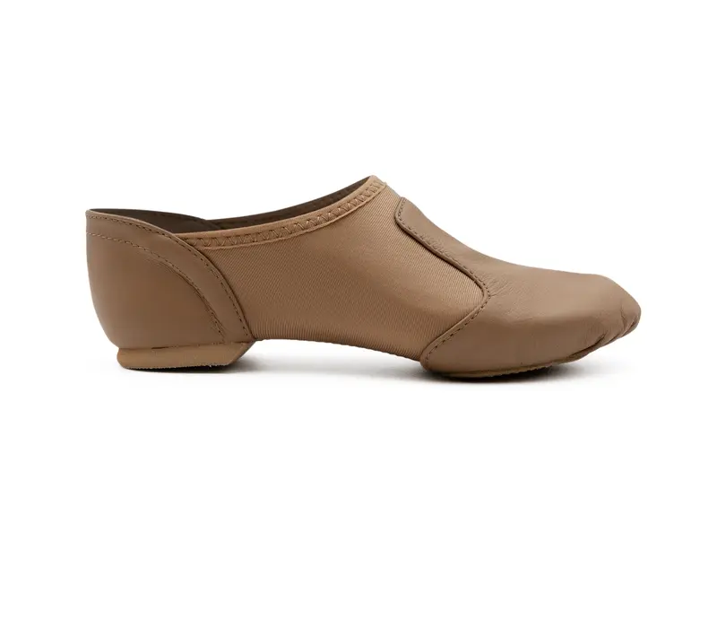 Capezio Glove jazz shoe, pantofi de jazz ergonomici pentru femei - Maro caramel Capezio