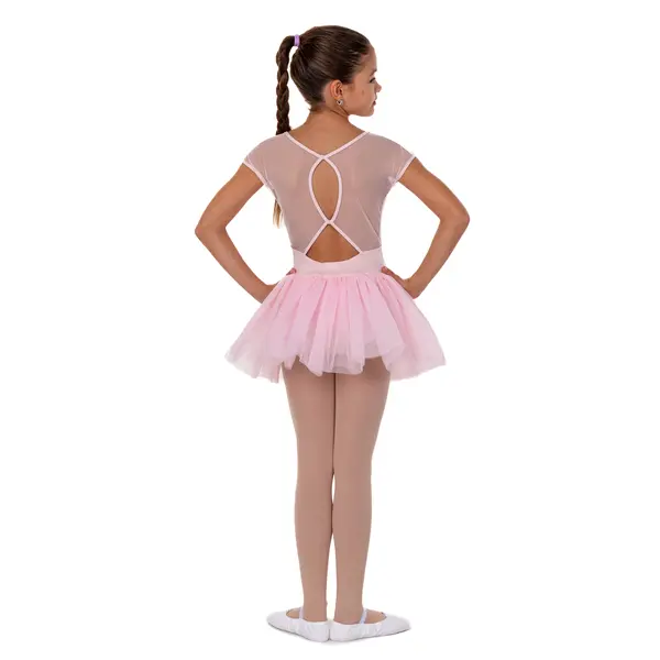 Capezio Keyhole Back Tutu Dress, costum de balet pentru copii cu fusta tutu