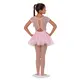 Capezio Keyhole Back Tutu Dress, costum de balet pentru copii cu fusta tutu - Roz Capezio