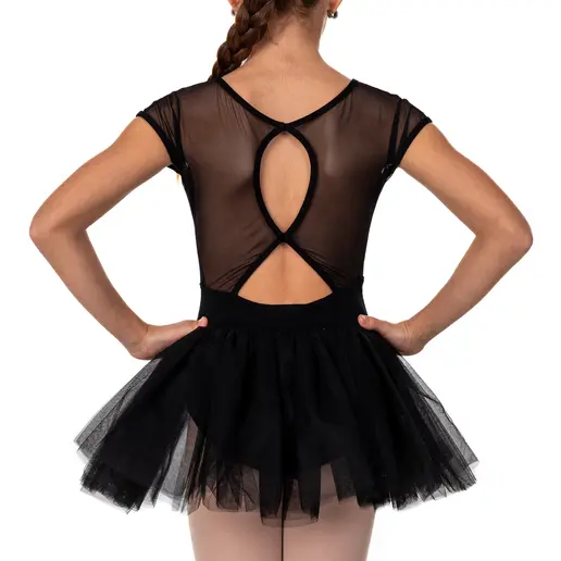 Capezio Keyhole Back Tutu Dress, costum de balet pentru copii cu fusta tutu