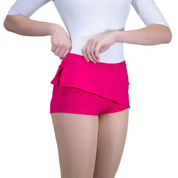 Capezio Team basic skirt, fustă cu pantaloni scurţi