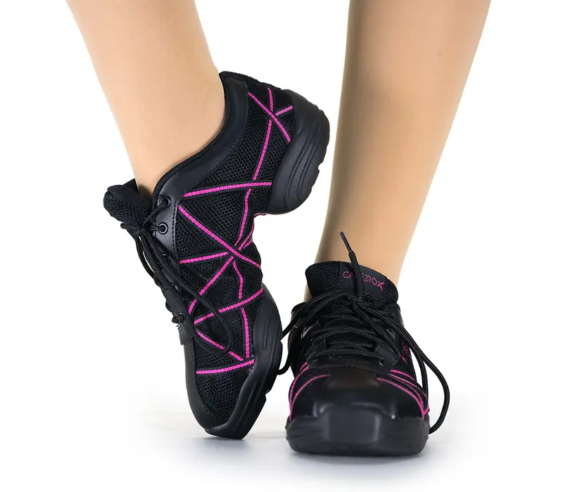 Capezio Web Dansneaker, adidaşi pentru femei - Roz aprins - hot pink