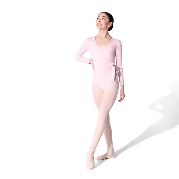 Capezio Essentials Wrap Top, top pentru fete cu înfășurare