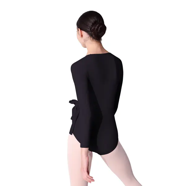 Capezio Essentials Wrap Top, top pentru fete cu înfășurare