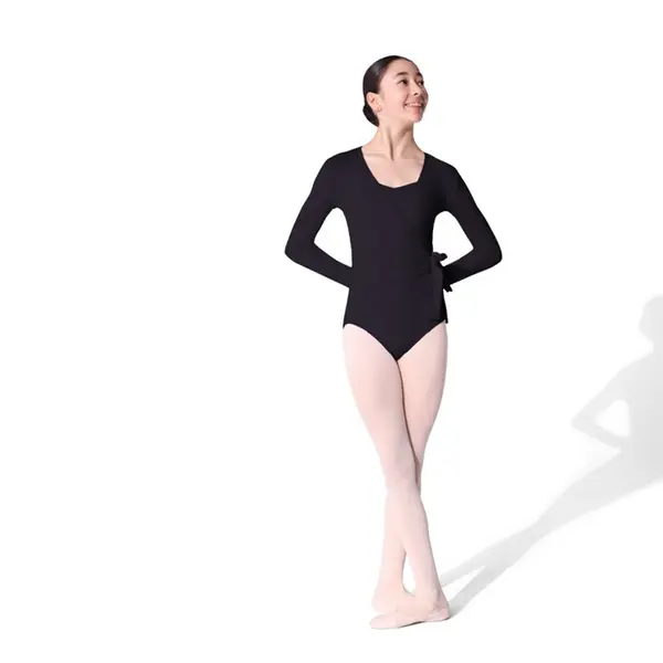 Capezio Essentials Wrap Top, top pentru fete cu înfășurare