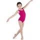 Bloch Dynamic, costum de balet cu bretele late pentru copii - Violet berry Bloch