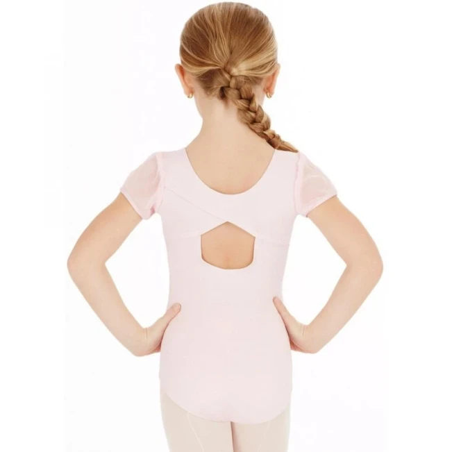 Capezio puff sleeve leotard, costum de balet pentru copii Capezio puff sleeve leotard, costum de balet pentru copii