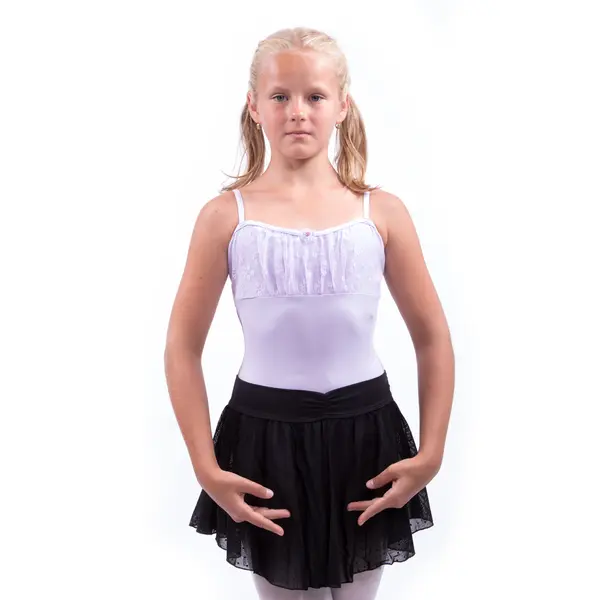 Capezio,costum cu bretele subţiri cu dantelă