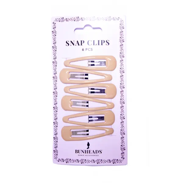 Capezio Bunheads snap clips, clipuri de păr