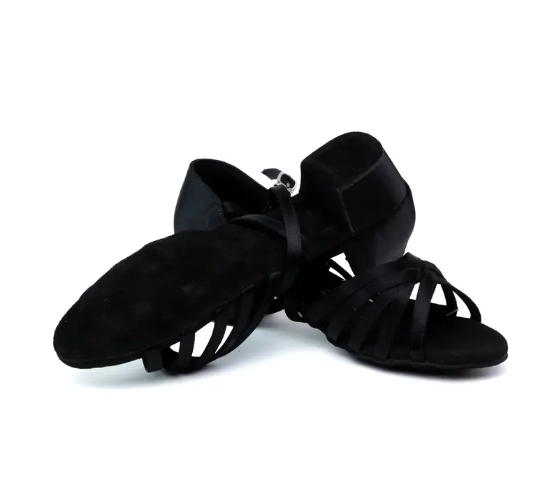 Dancee Amalia, pantofi dans latin pentru fete - Negru