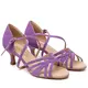 Dancee Any, pantofi de dans latino - Violet