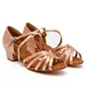 Dancee Betty, pantofi dans latin pentru fete - Flesh satin WJ