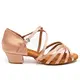 Dancee Betty, pantofi dans latin pentru femei - Flesh satin WJ