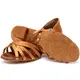 Dancee Betty, pantofi dans latin pentru femei - dark tan