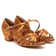 Dancee Betty, pantofi dans latin pentru fete - dark tan