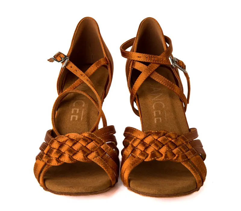 Dancee Clara, pantofi de dans latino pentru femei - Bronz SU