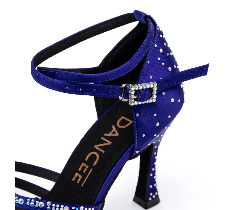 Dancee Star, pantofi dans latin pentru femei - Albastru regal