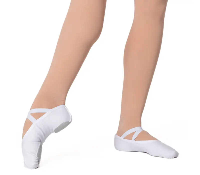 Dancee Pro stretch, flexibili de balet elastice pentru dame - Alb Dancee Pro stretch, flexibili de balet elastice pentru dame - Alb