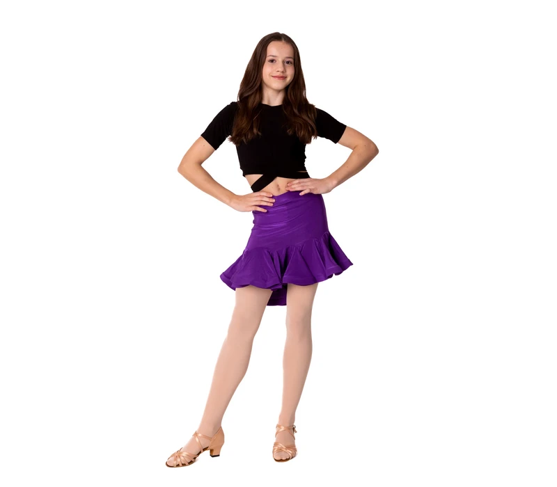 FSD Tinka, fusta de antrenament pentru fete - Violet deschis