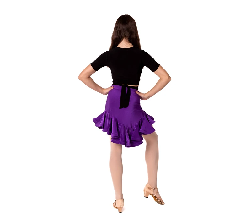 FSD Tinka, fusta de antrenament pentru fete - Violet deschis