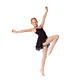 Bloch Juliet, dres croiala clopot pentru fete - Negru