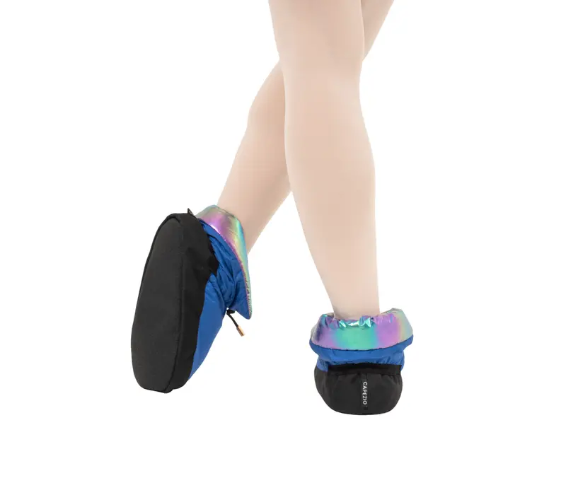 Capezio Mini Glam Warmup booties, încălțăminte cu încălzire Capezio Mini Glam Warmup booties, încălțăminte cu încălzire - rainbow metalic
