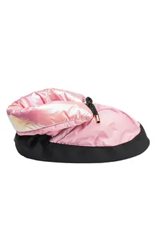 Capezio Mini Glam Warmup booties, încălțăminte cu încălzire pentru fete