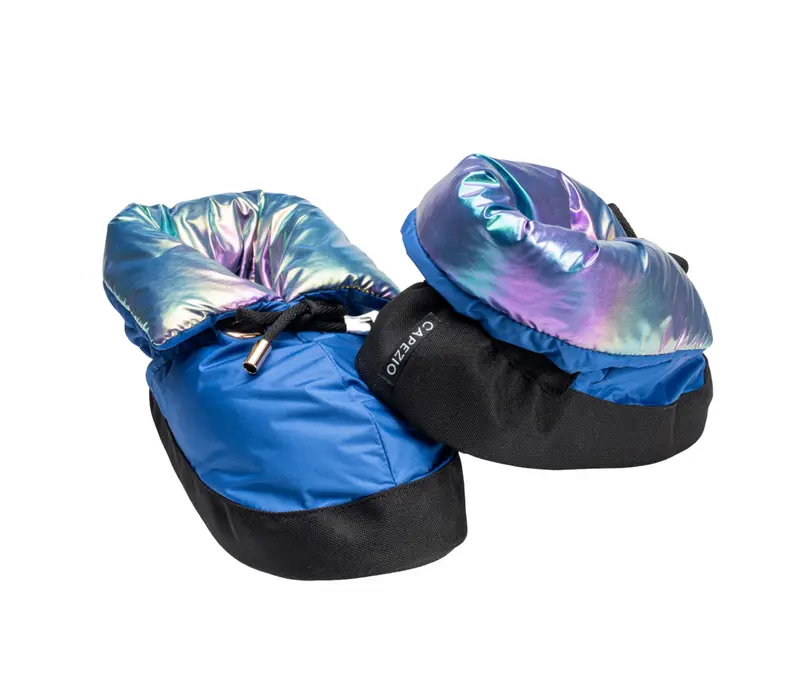 Capezio Ballroom booties, încălțăminte cu încălzire - rainbow metalic