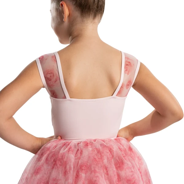 Capezio Camellia, body cu fustiță tutu Capezio Camellia, body cu fustiță tutu