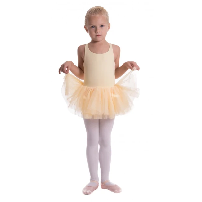 Bloch Clara CL8735, dres pentru copii cu fusta tutu Bloch Clara CL8735, dres pentru copii cu fusta tutu
