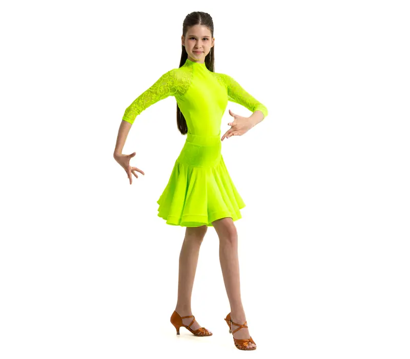 FSD Jasmina, body pentru fete - Verde neon