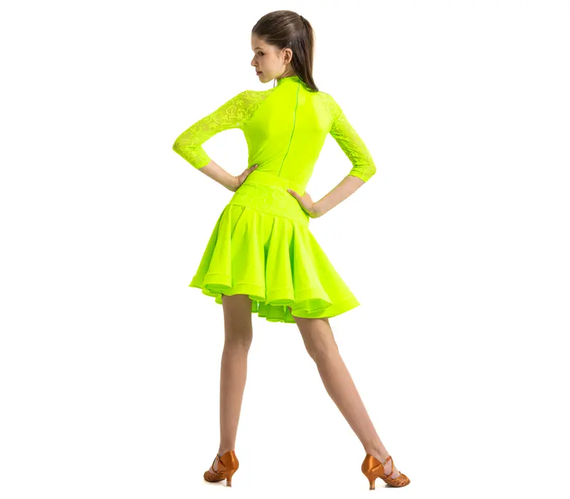 FSD Jasmina, body pentru fete - Verde neon