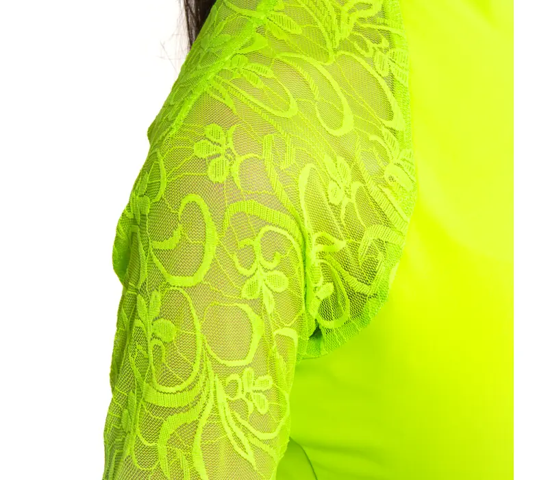 FSD Jasmina, body pentru fete - Verde neon