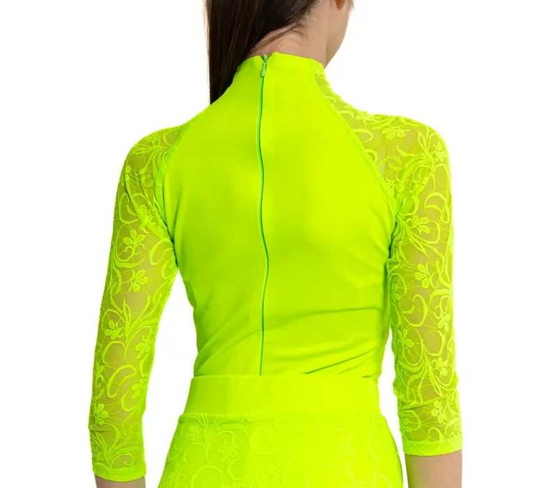 FSD Jasmina, body pentru fete - Verde neon