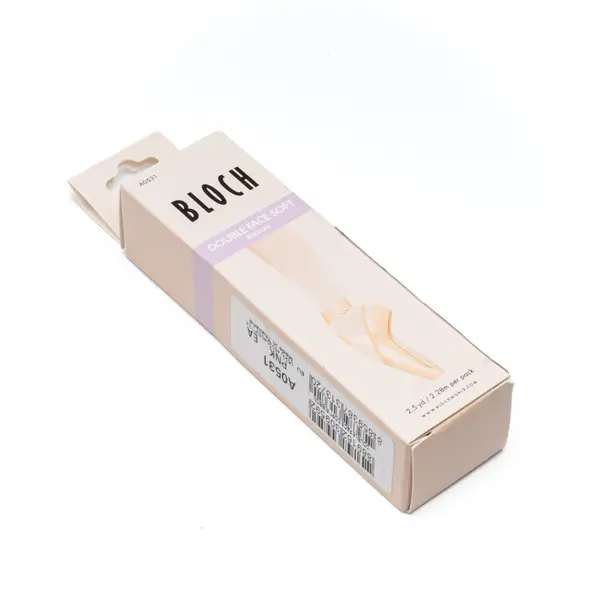 Bloch Double Face Soft Ribbon, panglici cu două feţe din satin