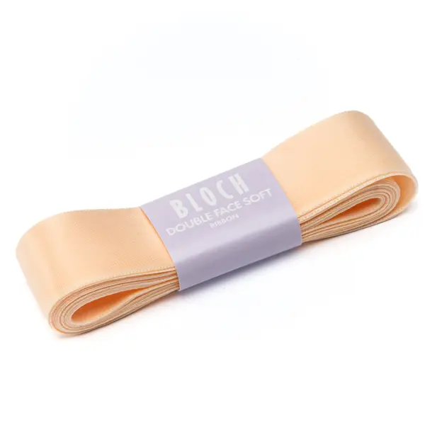Bloch Double Face Soft Ribbon, panglici cu două feţe din satin