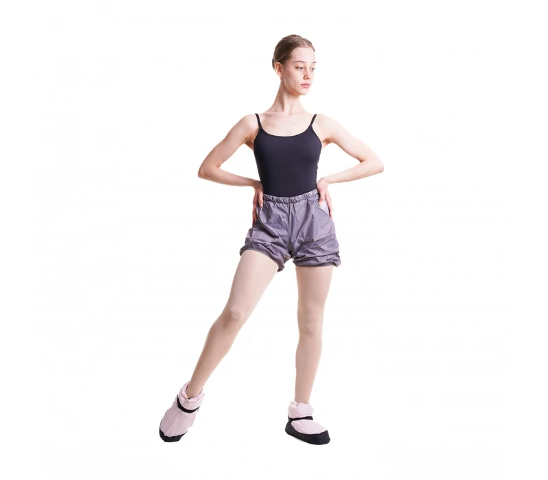 Bloch, pantaloni scurţi  trening de fâş antrenament pentru femei  - Oţel