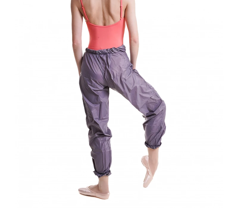 Bloch, pantaloni lungi trening de fâş antrenament pentru femei - Oţel
