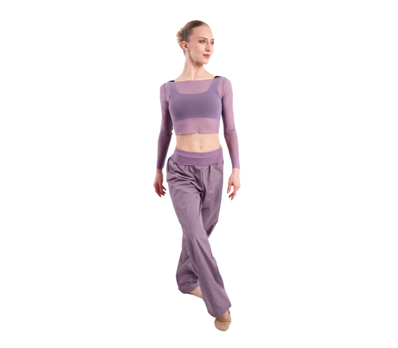 GP Lesson Momentum, pantaloni de încălzire pentru dansatori - Violet - Vintage violet GP