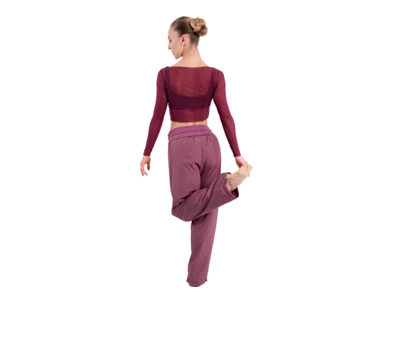 GP Lesson Momentum, pantaloni de încălzire pentru dansatori GP Lesson Momentum, pantaloni de încălzire pentru dansatori - Violet - Italian plum GP