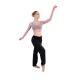 GP Lesson Momentum, pantaloni de încălzire pentru dansatori - Negru