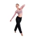 GP Lesson Momentum, pantaloni de încălzire pentru dansatori - Negru