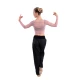GP Lesson Momentum, pantaloni de încălzire pentru dansatori - Negru