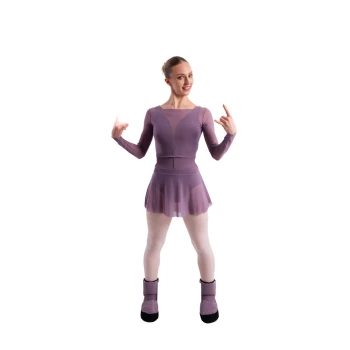 GP Warm up Lesson booties, încălțăminte de dans pentru încălzire - Violet - Vintage violet GP