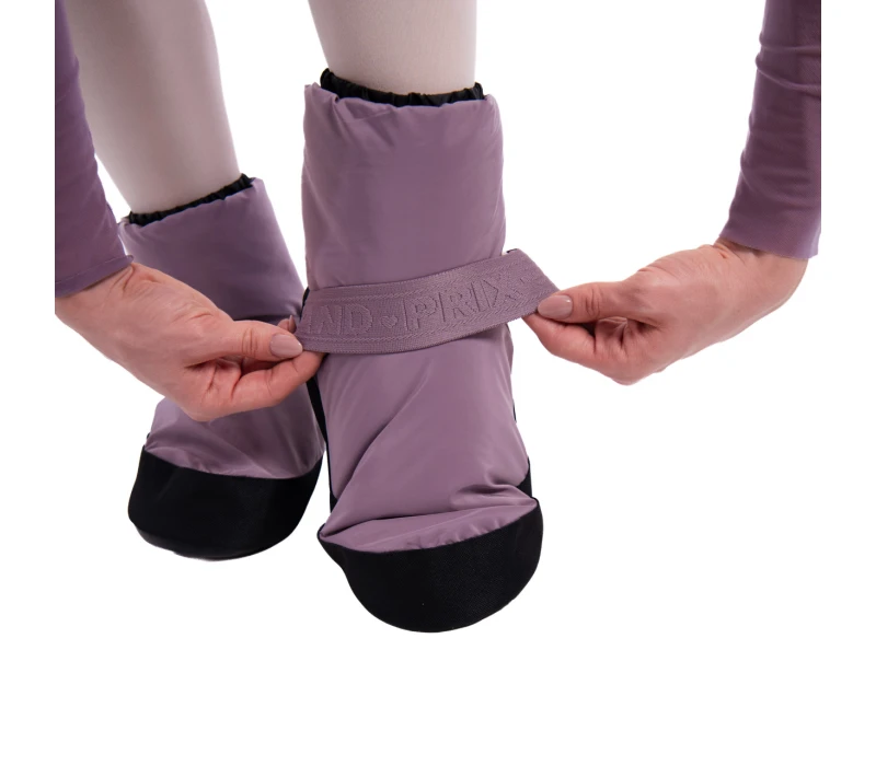 GP Warm up Lesson booties, încălțăminte de dans pentru încălzire GP Warm up Lesson booties, încălțăminte de dans pentru încălzire - Violet - Vintage violet GP