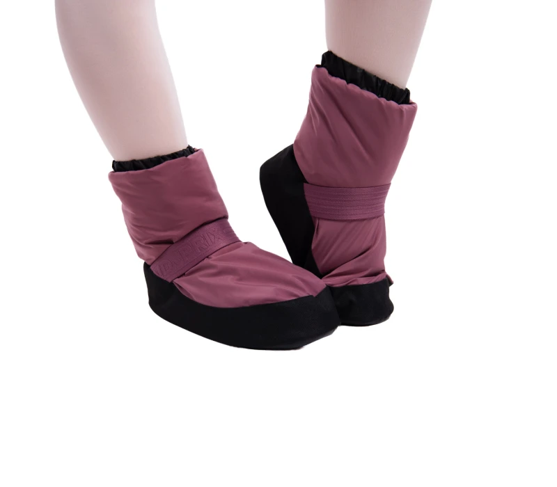 GP Warm up Lesson booties, încălțăminte de dans pentru încălzire GP Warm up Lesson booties, încălțăminte de dans pentru încălzire - Violet - Italian plum GP