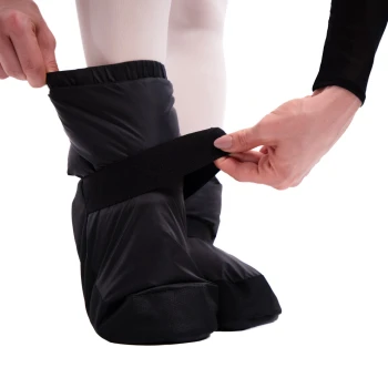 GP Warm up Lesson booties, încălțăminte de dans pentru încălzire - Negru