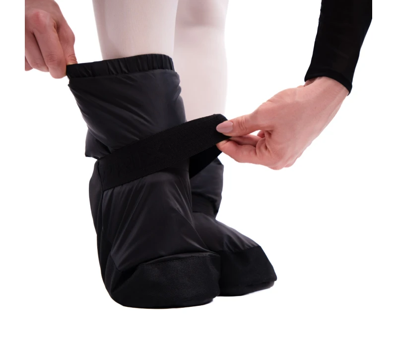 GP Warm up Lesson booties, încălțăminte de dans pentru încălzire - Negru GP Warm up Lesson booties, încălțăminte de dans pentru încălzire - Negru